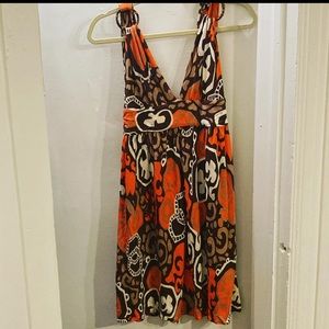 Milly for Bergdorf Goodman Floral Dress